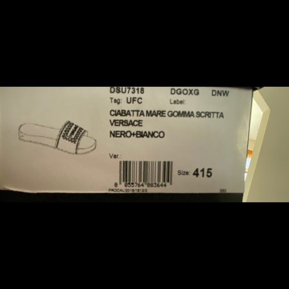 [SOLD] Vintage Box Logo Slides - Picture 7 of 9